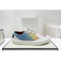 Stylish Givenchy GIV Canvas Sneakers Multicolor 072179