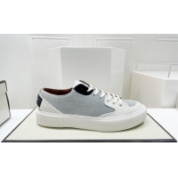 Sumptuous Givenchy GIV Canvas Sneakers Grey 072180