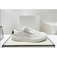 Good Product Givenchy GIV Canvas Sneakers White 2072183