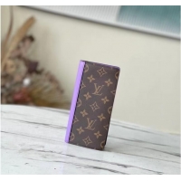 Shop Good Product Louis Vuitton BRAZZA WALLET M81538 purple