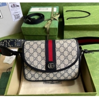 Good Quality Gucci Ophidia mini GG shoulder bag 722117 Blue