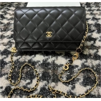 Promotional Chanel WALLET ON CHAIN AP3035 black