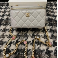 Pretty Style CHANEL VANITY WITH CHAIN AP2937 grey