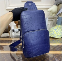 Good Product Louis Vuitton AVENUE SLING BAG N41720 blue