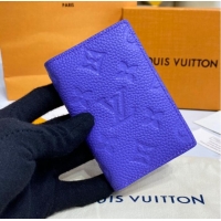 Famous Brand Louis Vuitton POCKET ORGANIZER M81541 Purple