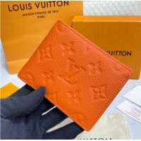 Well Crafted Louis Vuitton SLENDER WALLET M81547 Orange