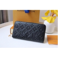 Unique Grade Louis Vuitton ZIPPY WALLET M81510 black