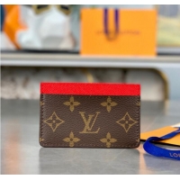 Good Product Louis Vuitton CARD HOLDER M60703 red