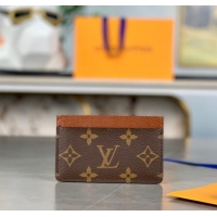 Top Grade Louis Vuitton CARD HOLDER M60703 brown