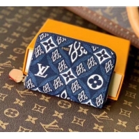 Trendy Design Louis Vuitton Since 1854 Zippy Coin Purse Wallet M69997 Blue 2021