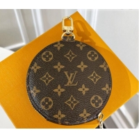 Super Quality Louis Vuitton Monogram Canvas Round Coin Purse Wallet M22417 2021