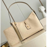 Particularly Recommended Louis Vuitton Empreinte Leather M46293 Beige