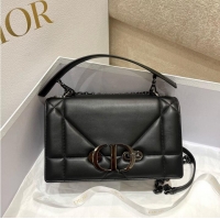 New Product DIOR 30 MONTAIGNE POUCH WITH SHOULDER STRAP AND HANDLE S32698 BLACK