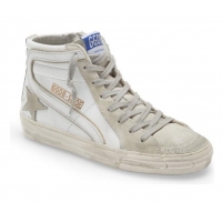 ​Discount Golden Goose GGDB Star Sneakers in Leather and Suede 101012 White