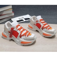 Low Cost Dolce & Gabbana DG Airmaster Sneakers Orange 082558