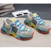 Shop Duplicate Dolce & Gabbana DG Airmaster Sneakers Light Blue 082573