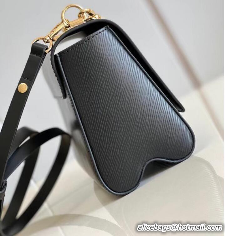 Inexpensive Louis Vuitton Epi Leather TWIST MM M21031 black