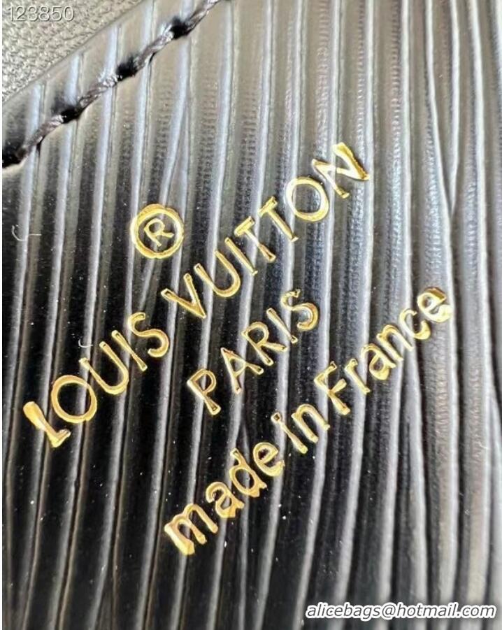 Inexpensive Louis Vuitton Epi Leather TWIST MM M21031 black