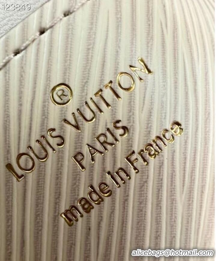 Classic Grade Louis Vuitton TWIST MM M50282 Quartz White