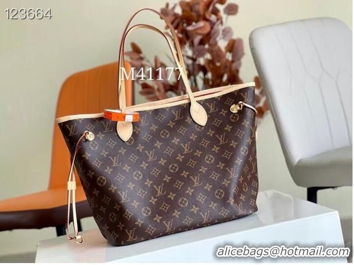 Buy Fashionable Louis Vuitton Monogram Canvas NEVERFULL MM M50336 red