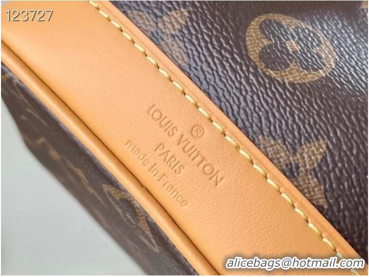 Famous Brand Louis Vuitton NANO NOE Monogram coated canvas M81266