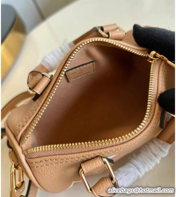 Top Quality Louis Vuitton NANO SPEEDY M81457 Creme Beige