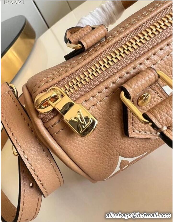 Top Quality Louis Vuitton NANO SPEEDY M81457 Creme Beige