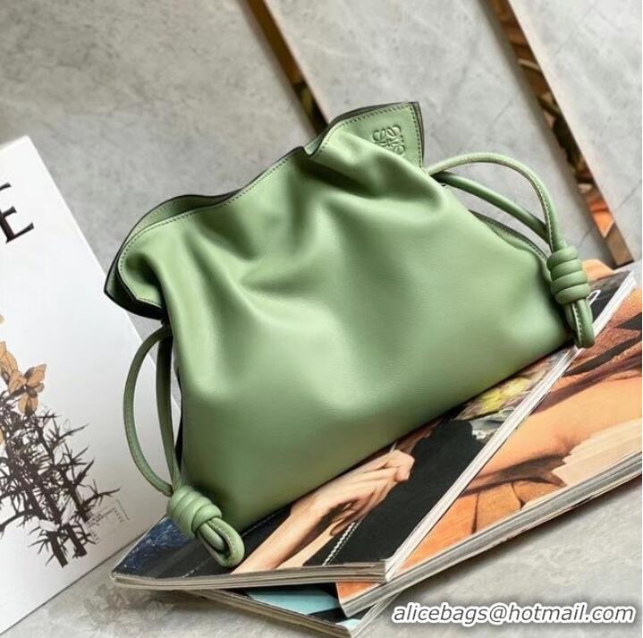 Trendy Design Loewe Lucky Bags Original Leather LE0539 green