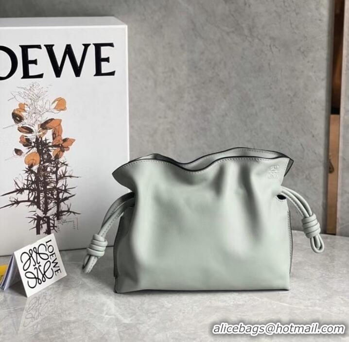 New Style Loewe Lucky Bags Original Leather LE0539 light gray