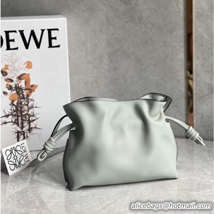 New Style Loewe Lucky Bags Original Leather LE0539 light gray