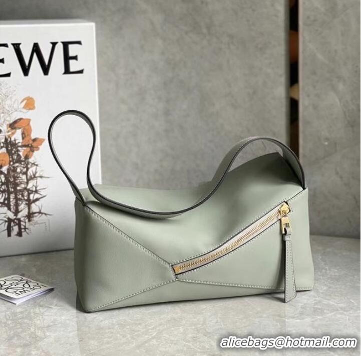 Promotional Loewe Original Leather Bag LE10188 light green