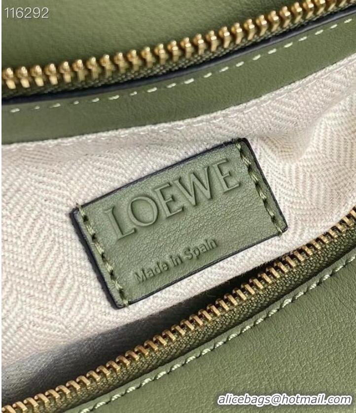 Unique Style Loewe Original Leather Bag LE10188 green