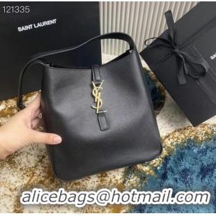 Good Taste SAINT LAURENT LEATHER BAG 713938 BLACK