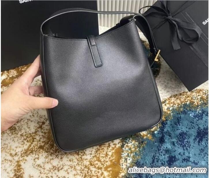 Good Taste SAINT LAURENT LEATHER BAG 713938 BLACK