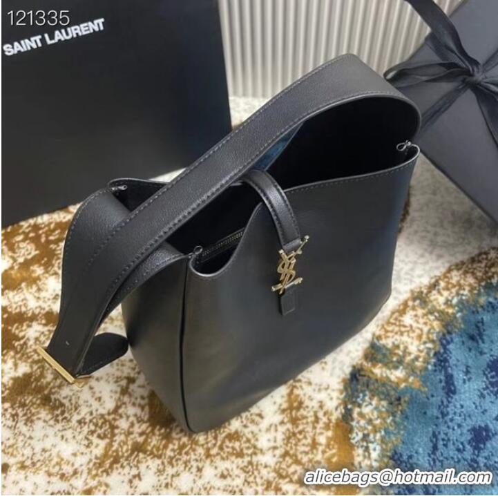 Good Taste SAINT LAURENT LEATHER BAG 713938 BLACK