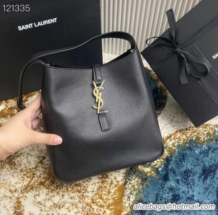 Good Taste SAINT LAURENT LEATHER BAG 713938 BLACK