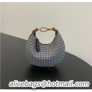 New Style Fendi graphy mini fabric bag 7AS089A black&white