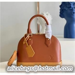 Pretty Style Louis Vuitton Alma BB Tote Bag M91606 brown