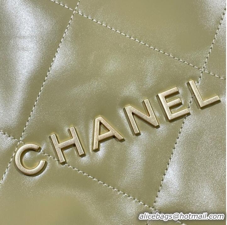 Trendy Design CHANEL 22 HANDBAG AS3262 lemon