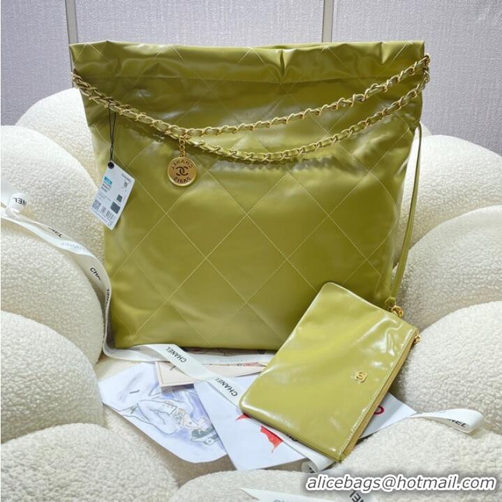 Trendy Design CHANEL 22 HANDBAG AS3262 lemon