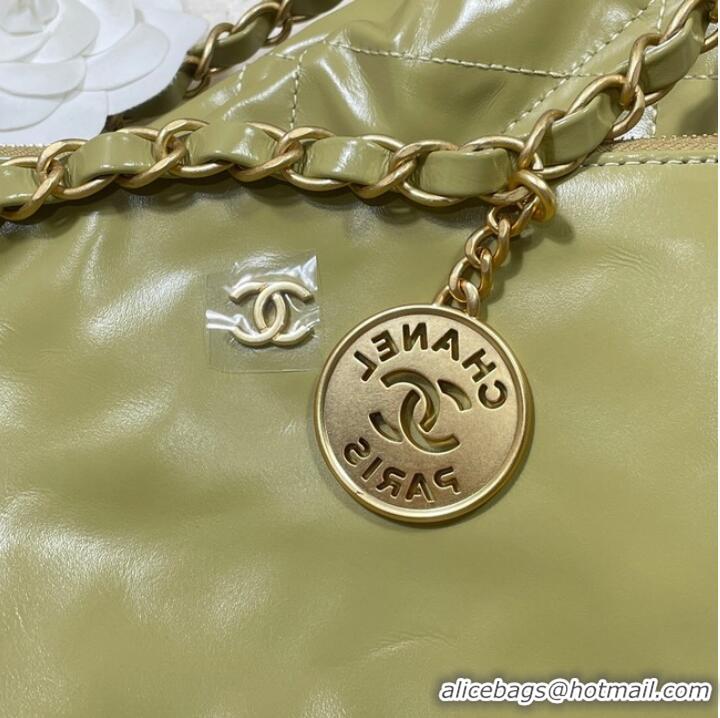 Top Quality CHANEL 22 HANDBAG AS3260 Lemon