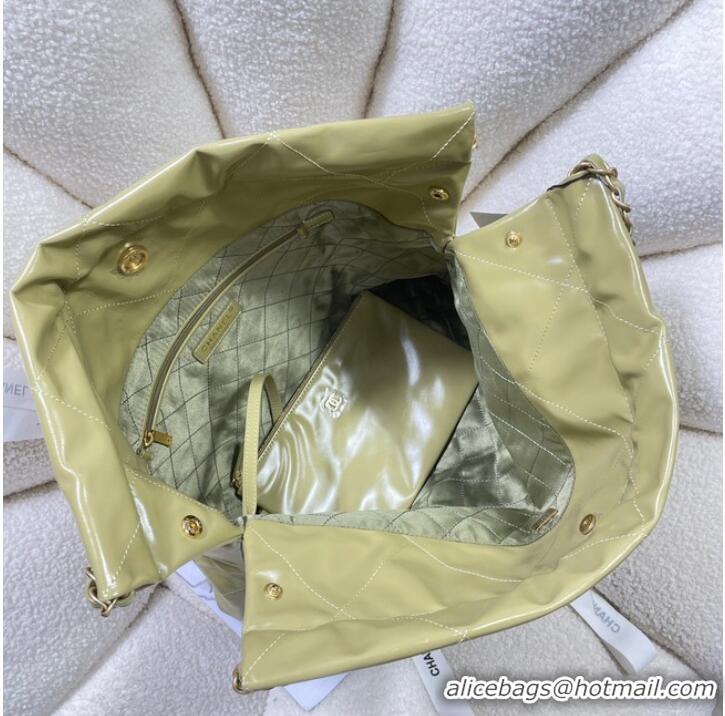 Top Quality CHANEL 22 HANDBAG AS3260 Lemon