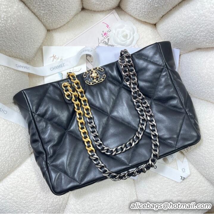 Good Product CHANEL 19 SHOPPING BAG 3660 black