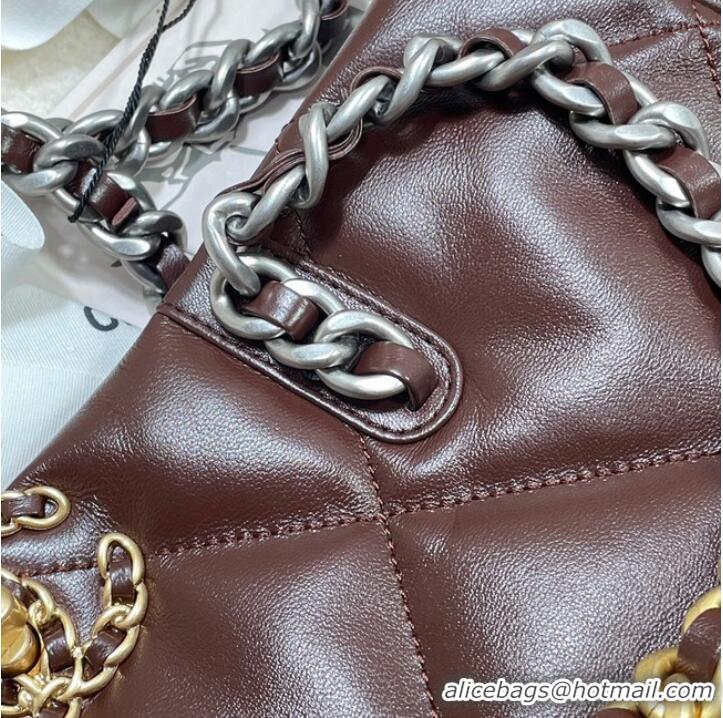 Well Crafted CHANEL 19 SHOPPING BAG 3660 Burgundy