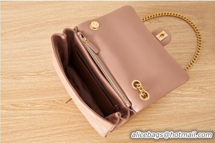 Good Product CHANEL FLAP BAG Lambskin & Gold-Tone Metal AS3609 pink