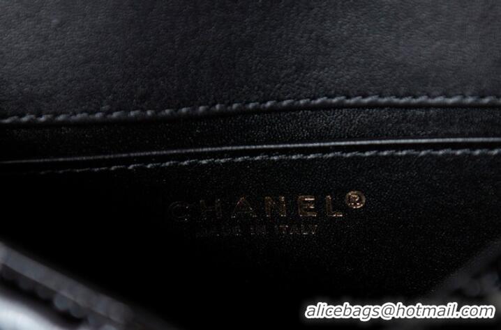 Promotional Chanel MINI FLAP BAG AS3648 black