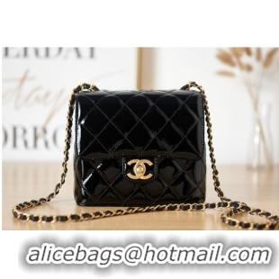 Good Looking Chanel MINI FLAP BAG AS3647 black