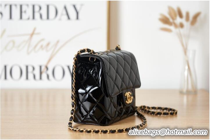 Good Looking Chanel MINI FLAP BAG AS3647 black