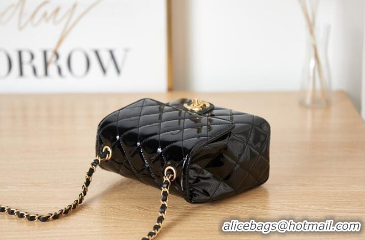 Good Looking Chanel MINI FLAP BAG AS3647 black