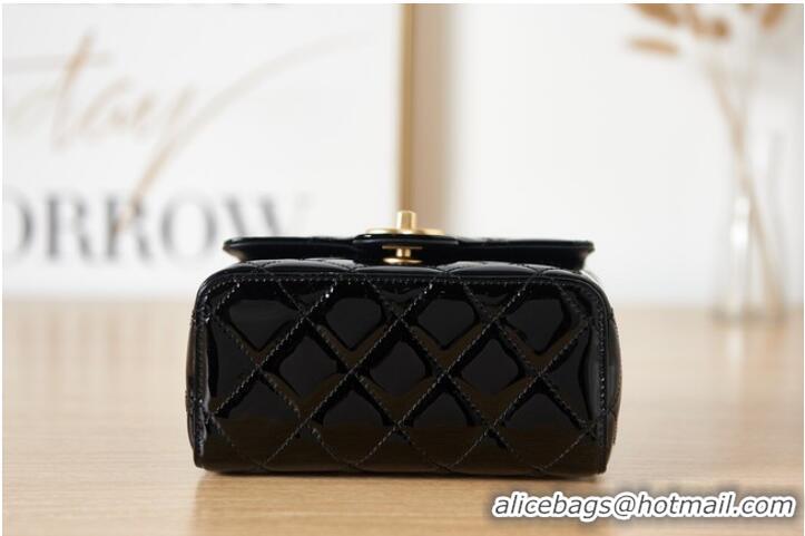 Good Looking Chanel MINI FLAP BAG AS3647 black